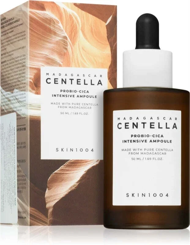 سرم آمپول تسکین دهنده و تقویت کننده سنتلا ماداگاسکار اسکین 1004 حجم 50 میل