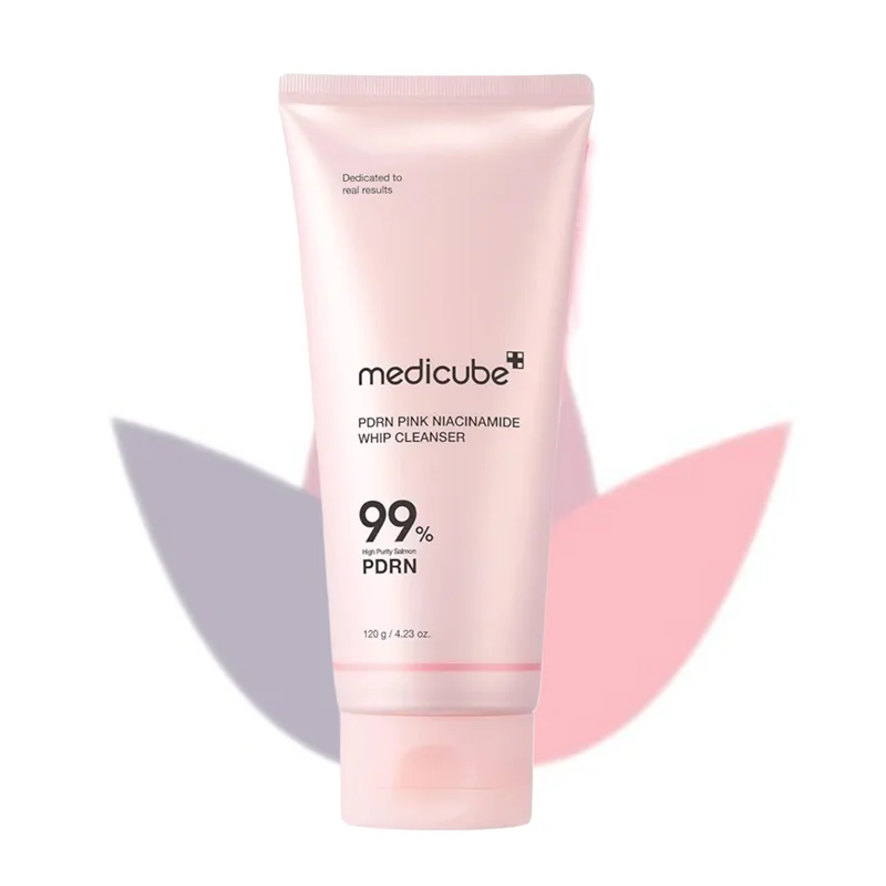 شوینده PDRN نیاسینامید مدی کیوب | پاک کننده ملایم و روشن کننده پوست حجم 120 گرم