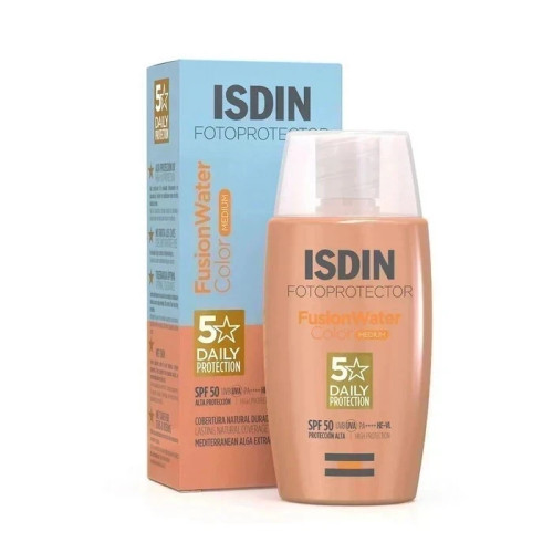 کرم ضد آفتاب مدل Fusion Water Color SPF 50رنگمدیوم حجم 50 میل