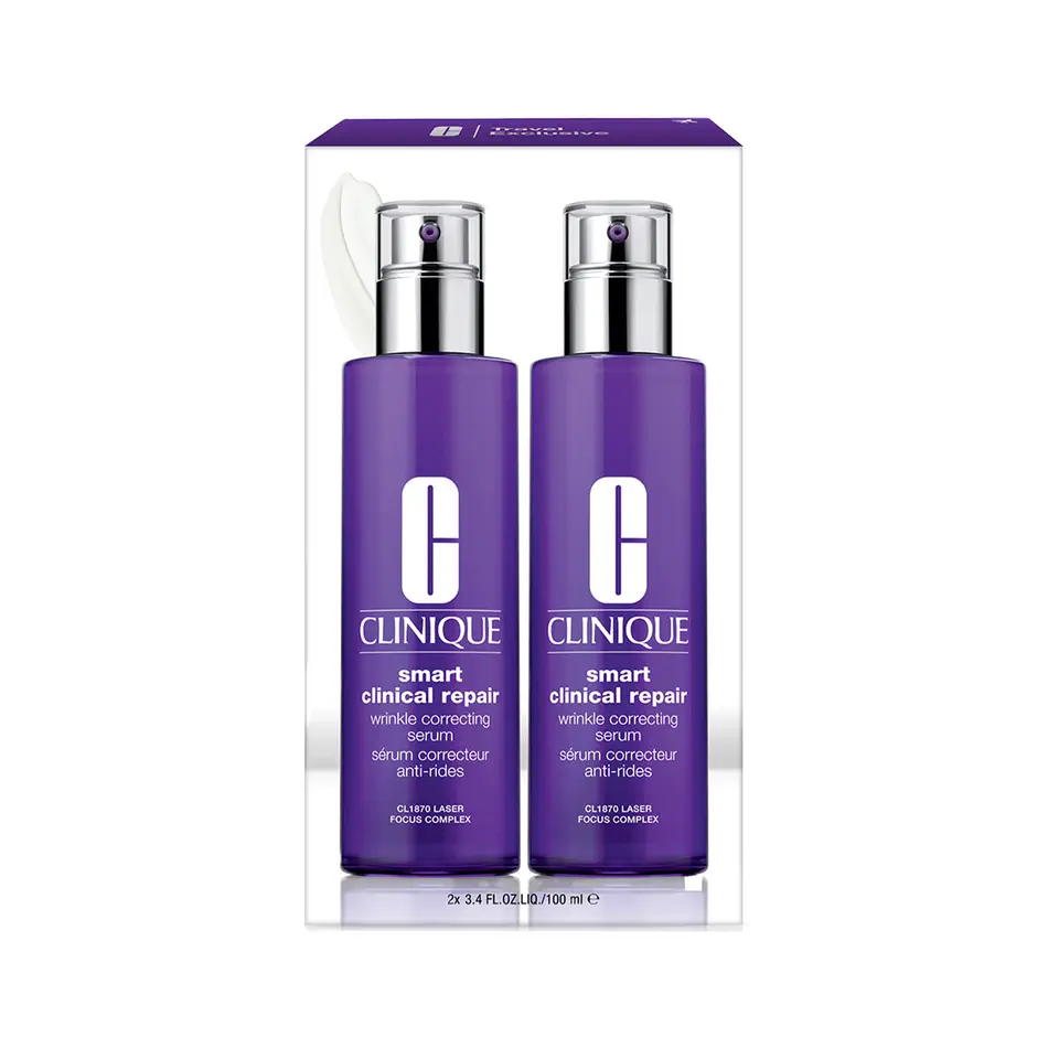 سرم‌ ترمیم‌ کننده‌ اسمارت‌  کلاژن‌ ساز‌ و‌ ضد‌ چروک‌ حجم 100‌ میل‌ پک‌ دو‌ تایی