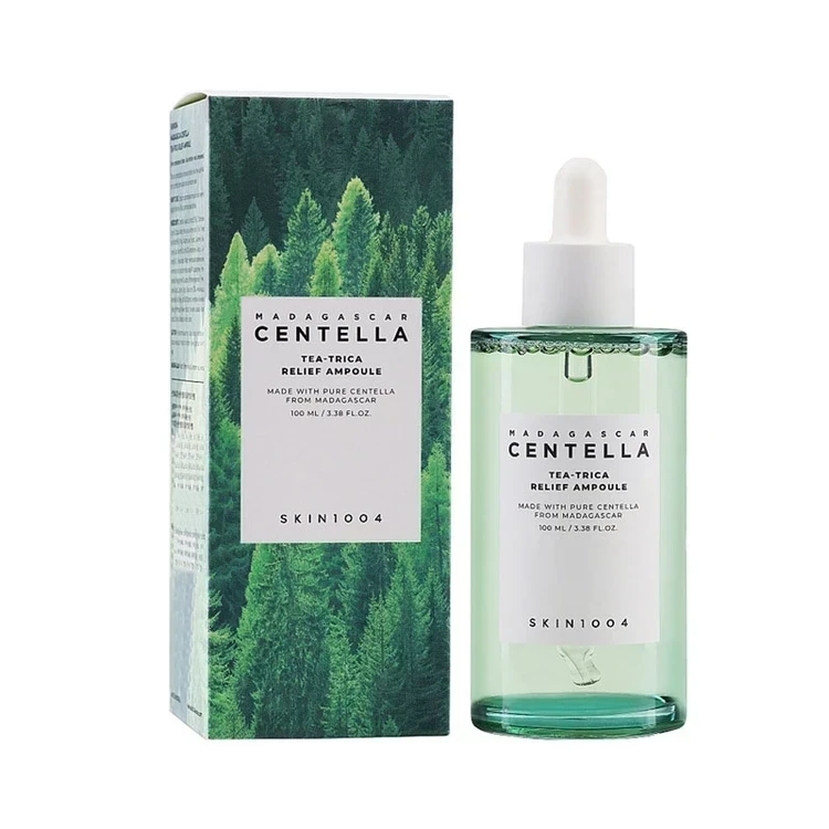 سرم ضدجوش چای سبز سنتلا ماداگاسکار اسکین 1004 حجم 100 میل