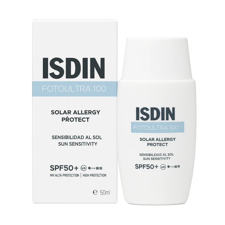 ضد آفتاب  فوتو اولترا ۱۰۰ مخصوص آلرژی آفتاب SPF50+ حجم 50 میل