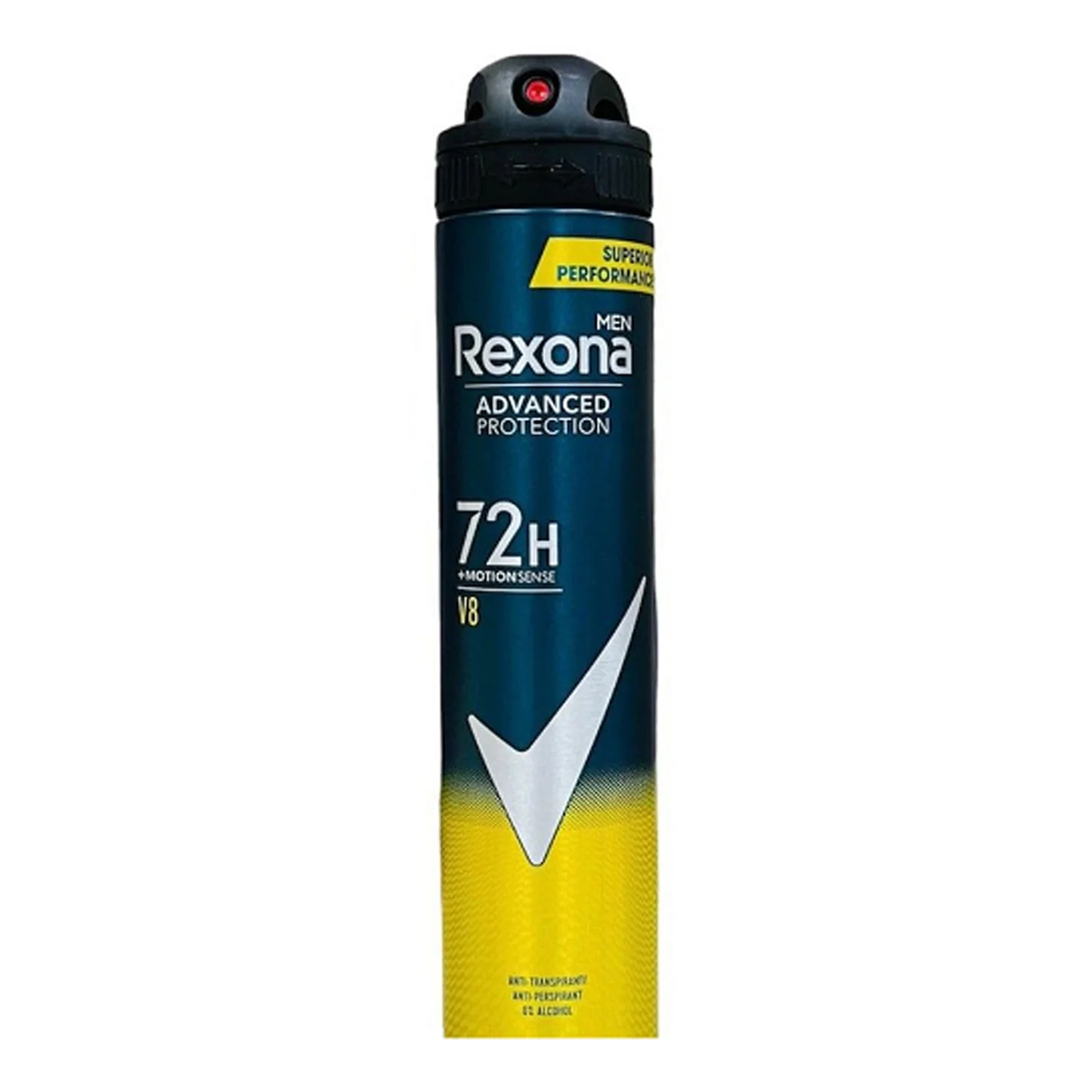 اسپری دئودورانت رکسونا Rexona مردانه مدل V8 اصل آرژانتین حجم 200 میل