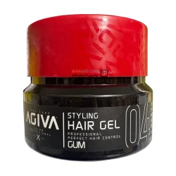 ژل مو آگیوا Agiva 04 درب قرمز مدل گام Gum حجم 700 میل
