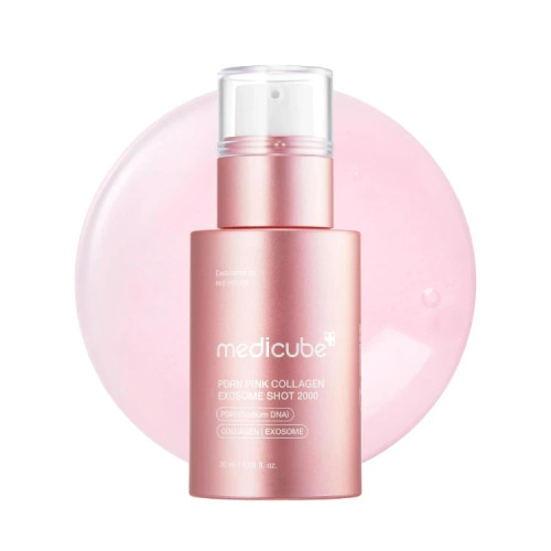 سرم مدی کیوب کلاژن صورتی پی دی آر ان شات 2000 حجم 30 میل
