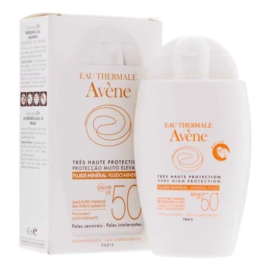 فلوئید ضد آفتاب‌ مینرال‌ محافظ‌ Very High Protection SPF50+ حجم ۴۰ میل‌