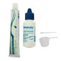 کیت رنگ ابرو بیوتی شماره BC7حجم 20 میلی لیتر رنگ بلوند لایت دودی