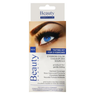 کیت رنگ ابرو بیوتی شماره BG6حجم 20 میلی لیتر رنگ بلوند روشن طلایی