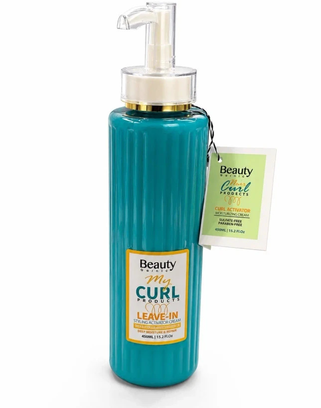 شامپو مناسب موهای فر بیوتی حجم 450 میلی لیتر