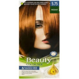 کیت رنگ مو زنانه فاقد سولفات و آمونیاک بیوتی شماره 5.75 رنگ HAZELNUT (فندوقی) حجم 80 میل