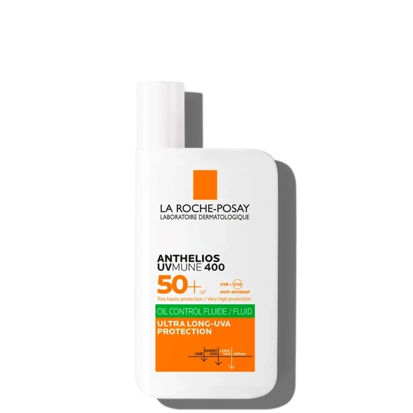 ضد آفتاب لاروش پوزای مدل Anthelios UVMUNE 400 حجم 50 میل SPF 50 کنترل چربی