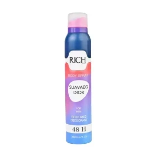 اسپری بدن مردانه ریچ بونومیا مدل Suavaeg Dior حجم 200 میلی لیتر