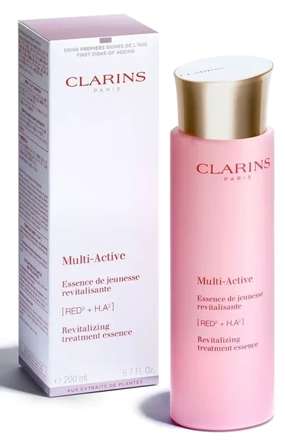 تونر و اسنس جوانساز پوست کلارنس مدل Multi-Active Treatment Essence حجم 200 میل