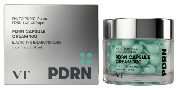 کرم کپسولی وی‌تی مدل پی‌دی‌آر‌ان ۱۰۰ (VT PDRN Capsule Cream 100)