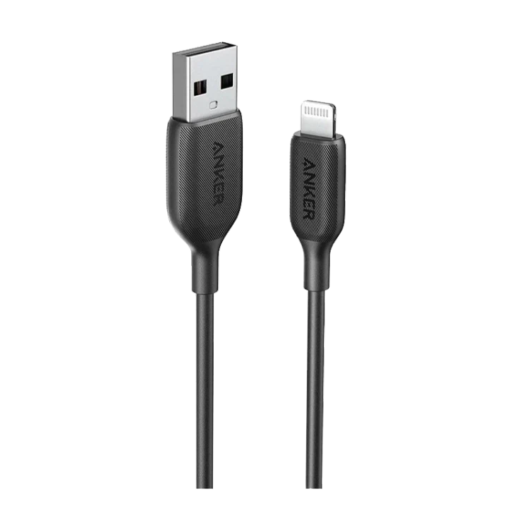 کابل USB-A به لایتنینگ انکر مدل A8812 طول 90 سانتیمتر